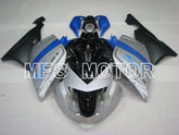 Carénage ABS BMW K1200S 2005-2008 - Style usine - Noir Bleu Argent - MFS4175